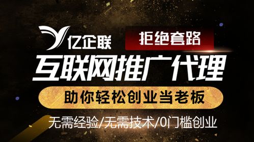 亿企联互联网广告代理 0门槛创业与电子商务平台开发建设指南